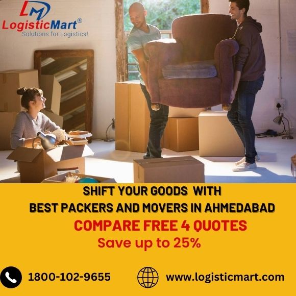 Packers and Movers in Chandkheda - LogisticMart